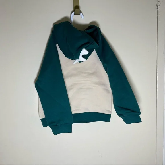 Sz 4Y Shein 3 pcs set boys Green Dinosaur Hoodie and Pants Set - Picture 11 of 16